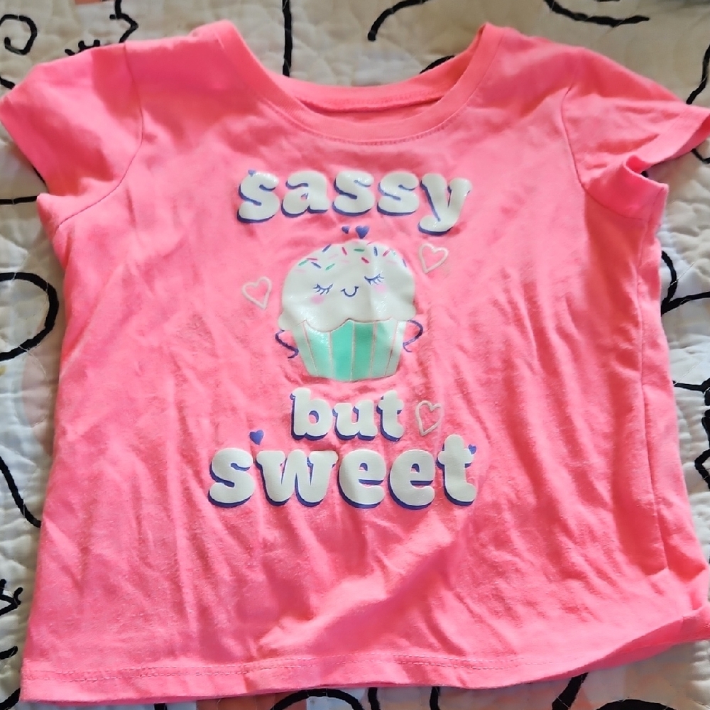 The Children's Place Pink 'Sassy But Sweet' Tee